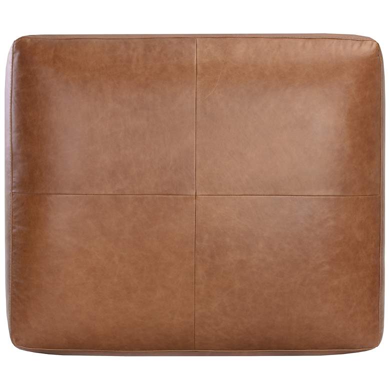Image 2 Sunpan Watson Modular Ottoman Marseille Camel Leather more views