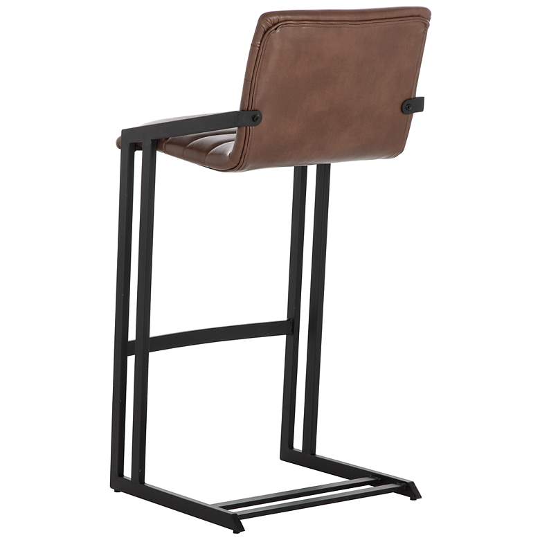 Image 4 Sunpan Webber Barstool Bravo Cognac Set of 2 more views