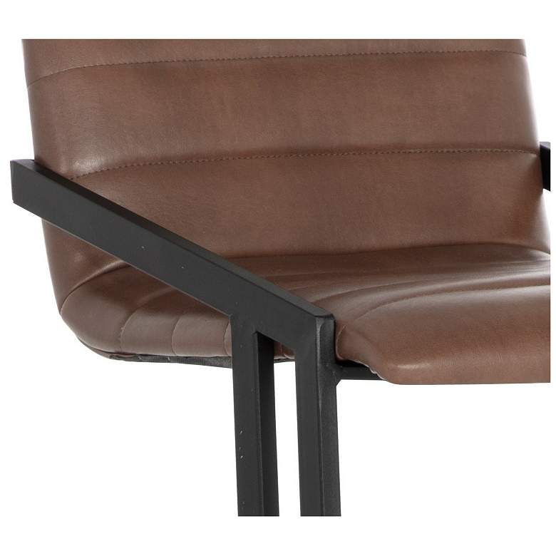 Image 6 Sunpan Webber Barstool Bravo Cognac Set of 2 more views