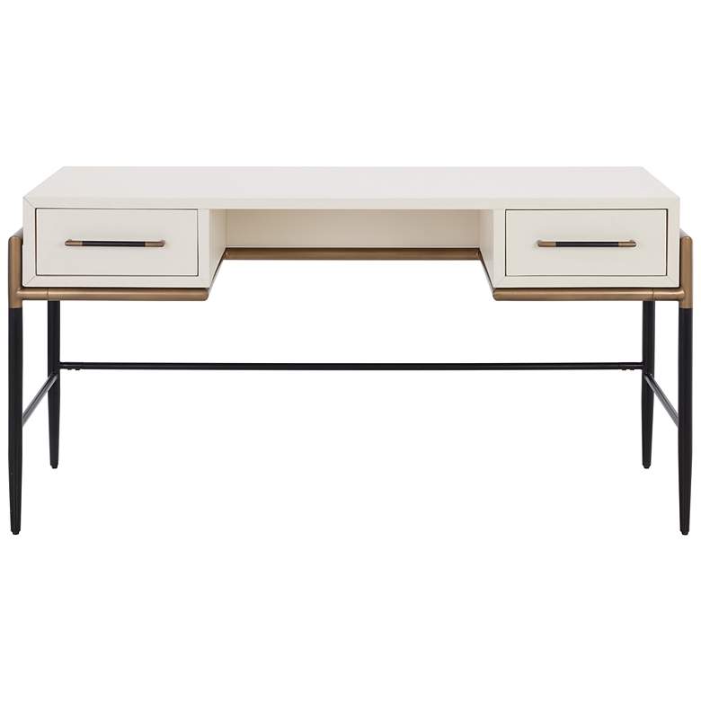 Image 3 Sunpan Weldrick Desk Oyster more views
