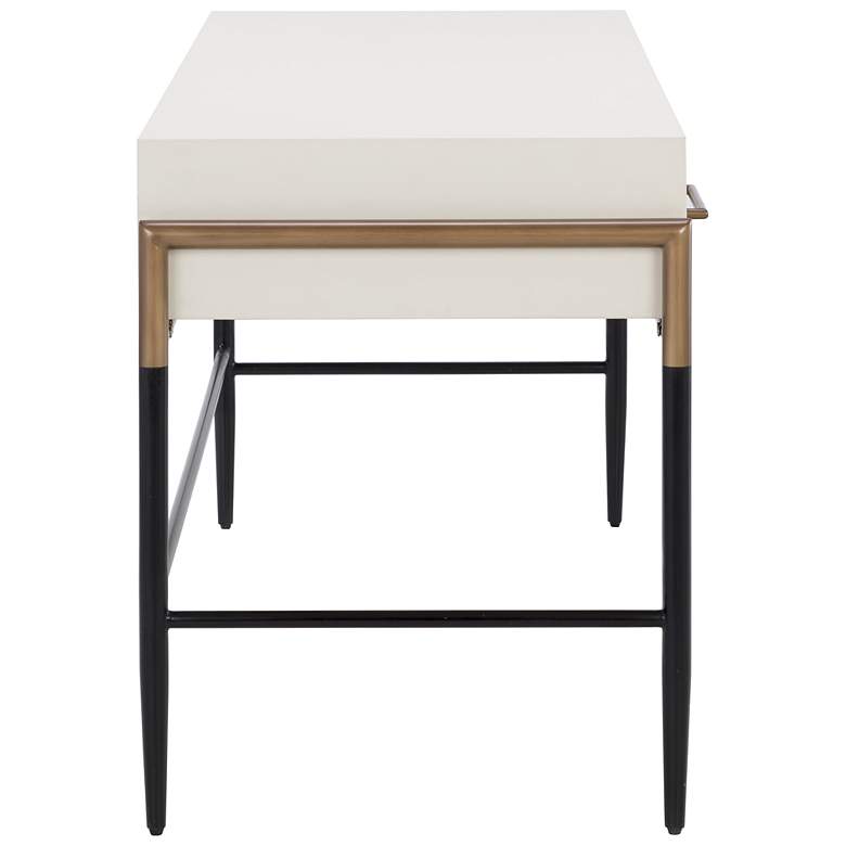 Image 5 Sunpan Weldrick Desk Oyster more views