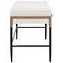 5_Sunpan Weldrick Desk Oyster more views