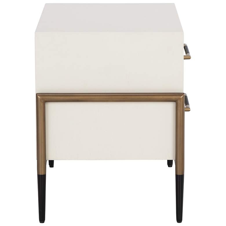 Image 5 Sunpan Weldrick Nightstand Oyster more views