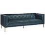 1_Sunpan Westin Sofa Vintage Peacock Leather