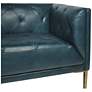 3_Sunpan Westin Sofa Vintage Peacock Leather more views