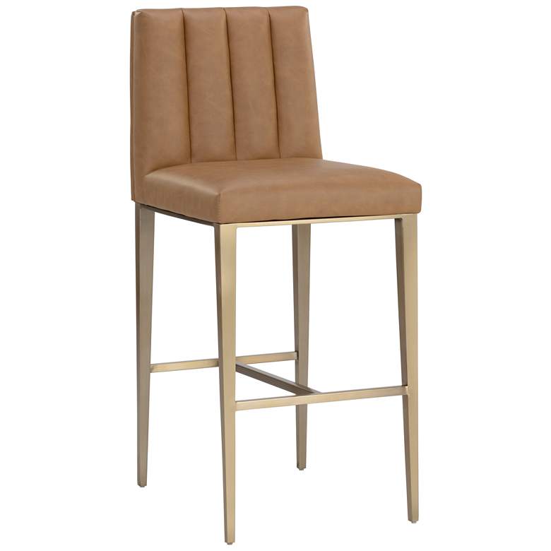 Image 1 Sunpan Wilbur Barstool Milliken Cognac