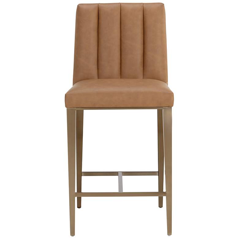 Image 2 Sunpan Wilbur Counter Stool Milliken Cognac more views