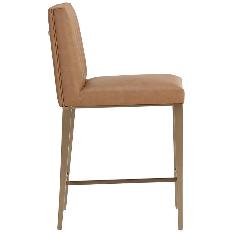 Image 3 Sunpan Wilbur Counter Stool Milliken Cognac more views