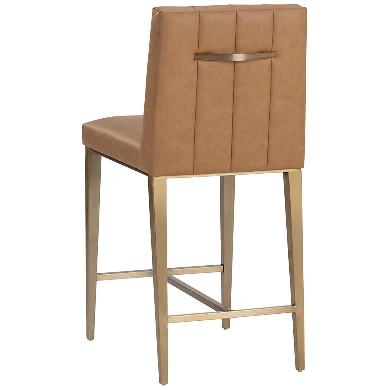 Image 4 Sunpan Wilbur Counter Stool Milliken Cognac more views