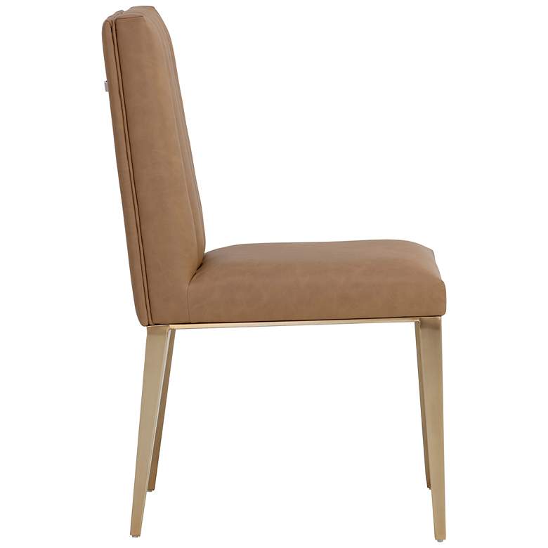 Image 4 Sunpan Wilbur Dining Chair Milliken Cognac Set of 2 more views