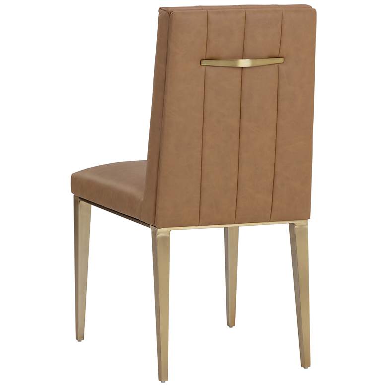 Image 5 Sunpan Wilbur Dining Chair Milliken Cognac Set of 2 more views