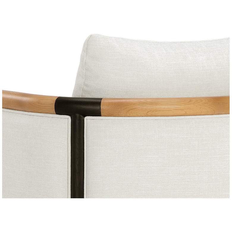 Image 7 Sunpan Wilder Lounge Chair Heather Ivory Tweed more views