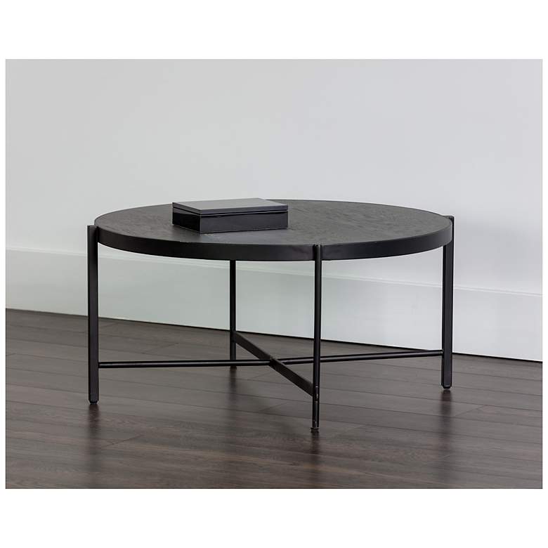 Image 3 Sunpan Willem Coffee Table Medium Oak Veneer more views