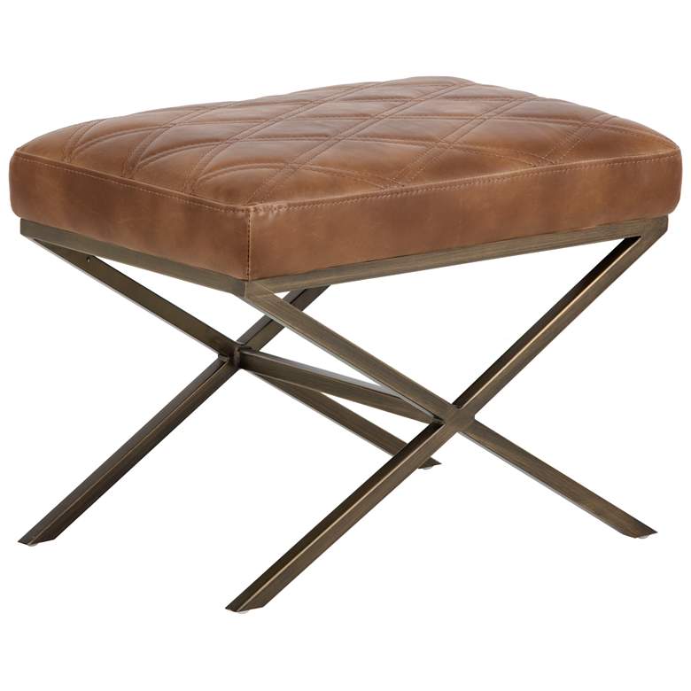 Image 1 Sunpan Wisconsin Stool Tobacco Tan