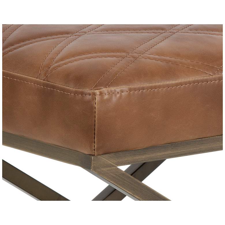 Image 5 Sunpan Wisconsin Stool Tobacco Tan more views
