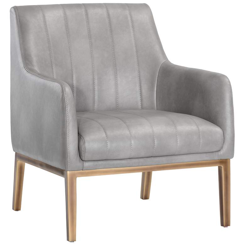 Image 2 Sunpan Wolfe Lounge Chair Bravo Metal