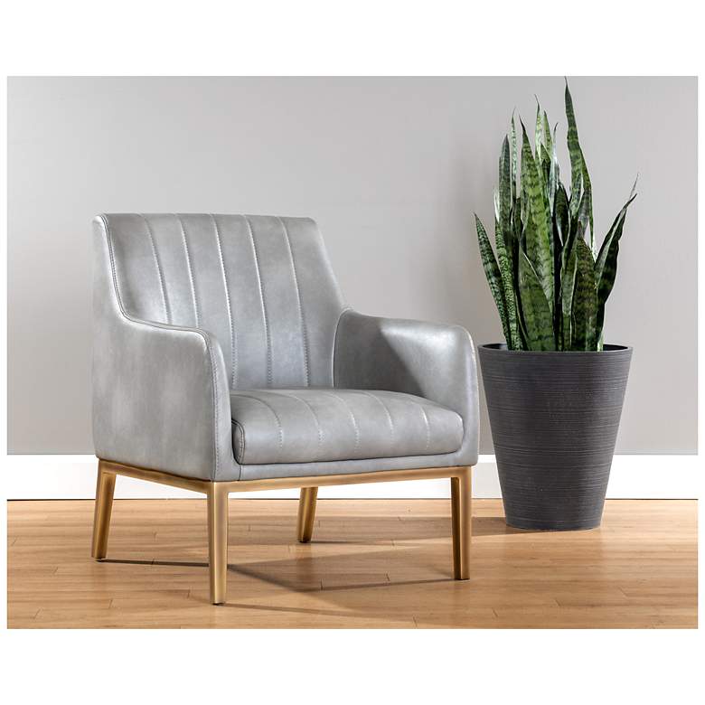Image 1 Sunpan Wolfe Lounge Chair Bravo Metal