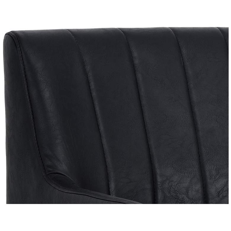 Image 5 Sunpan Wolfe Lounge Chair Vintage Black more views