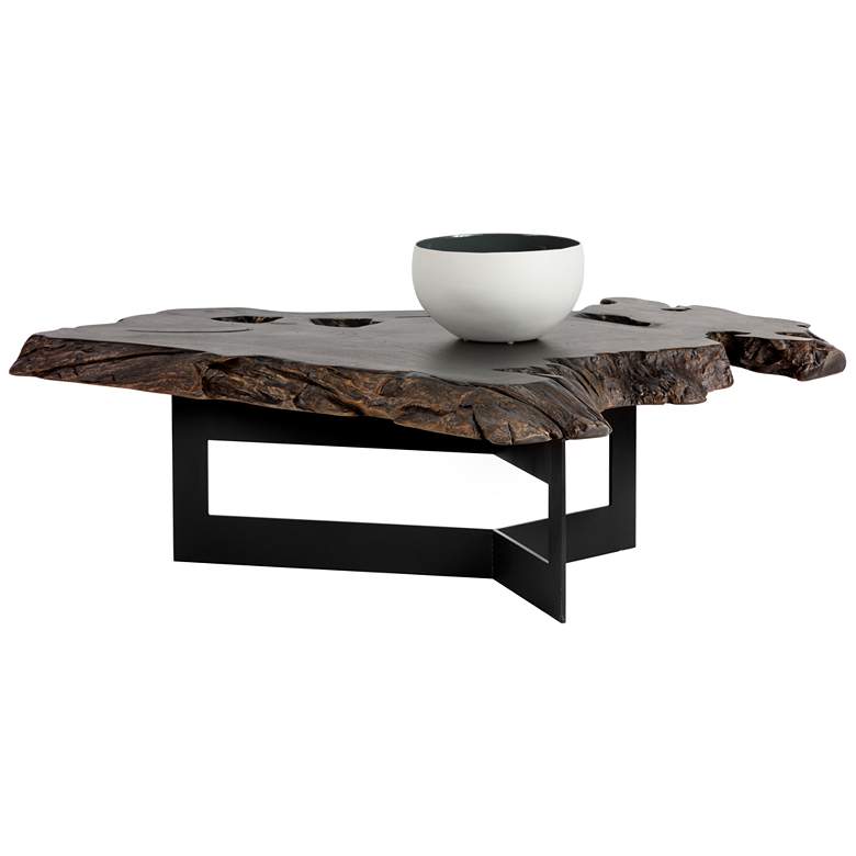 Image 1 Sunpan Wyatt Coffee Table Black and Dark Brown