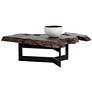 1_Sunpan Wyatt Coffee Table Black and Dark Brown