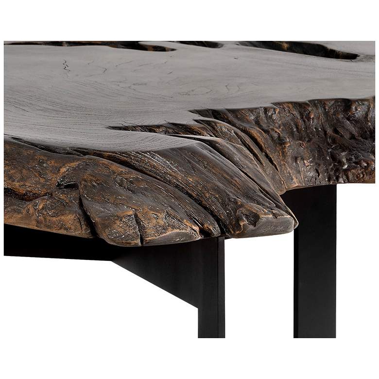 Image 5 Sunpan Wyatt Coffee Table Black and Dark Brown more views