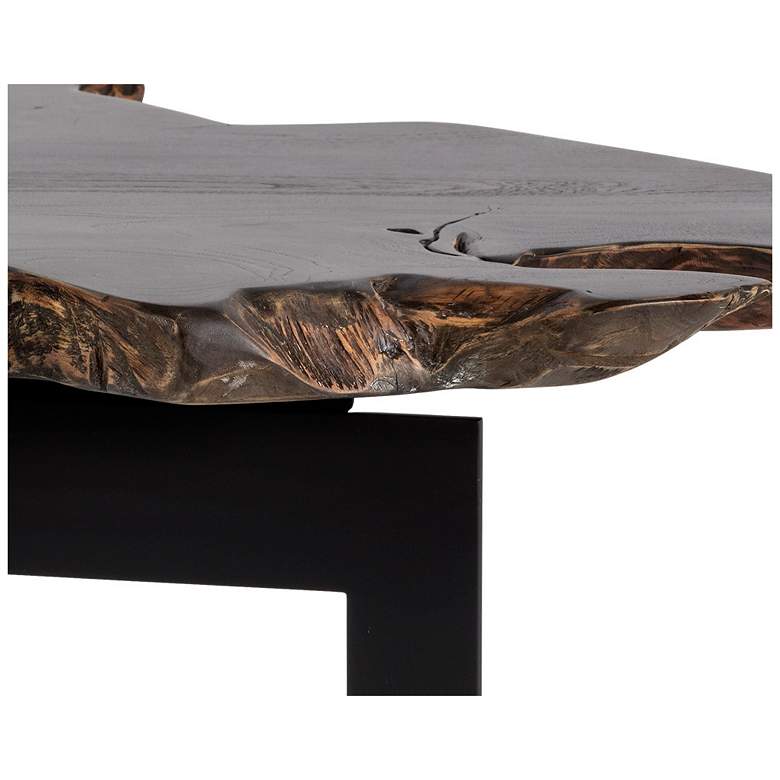 Image 5 Sunpan Wyatt Side Table Black and Dark Brown more views