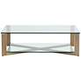 3_Sunpan Xavier Coffee Table Rectangular Antique Brass more views