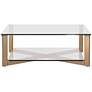 4_Sunpan Xavier Coffee Table Square Antique Brass more views