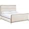 Sunpan Yasmine Bed King Zenith Alabaster