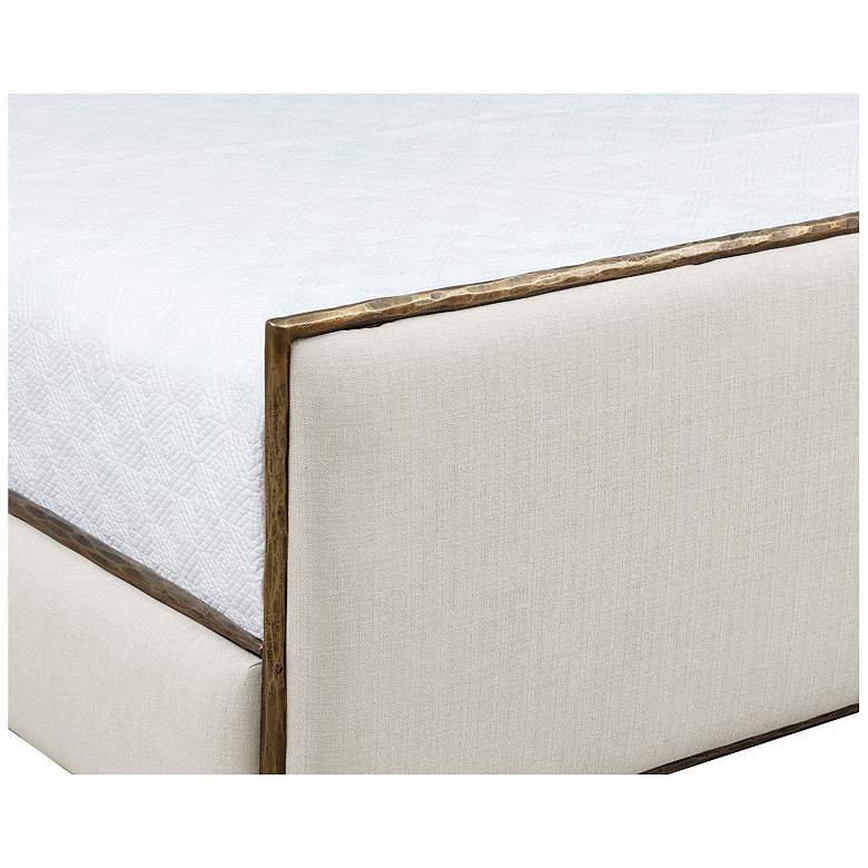 Image 3 Sunpan Yasmine Bed King Zenith Alabaster more views