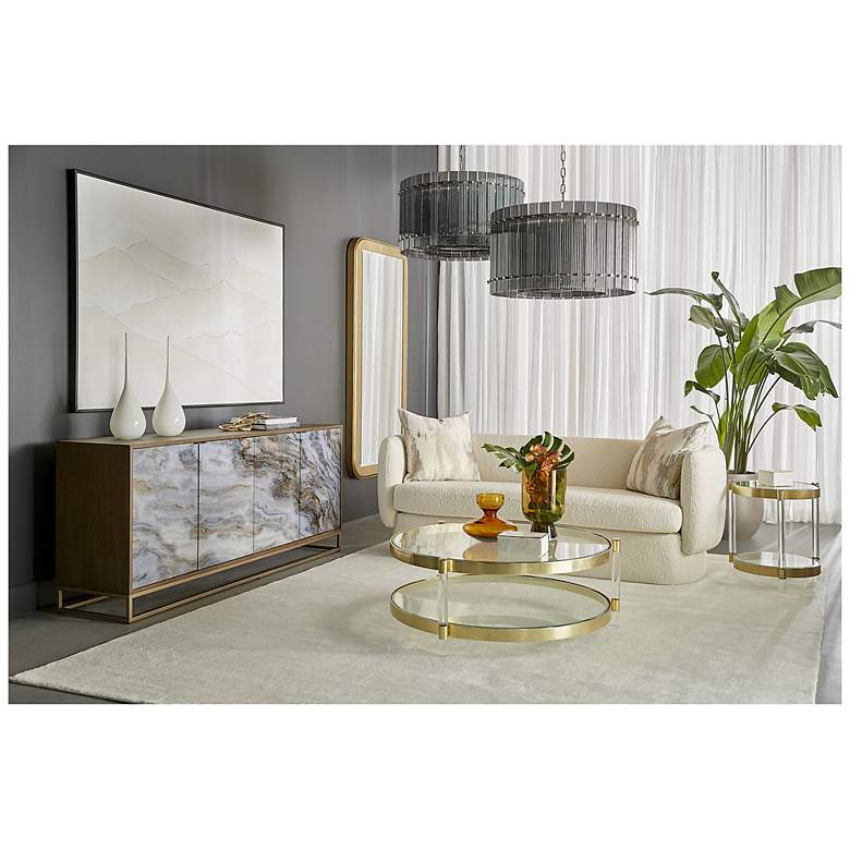 Image 5 Sunpan York Coffee Table Brass more views