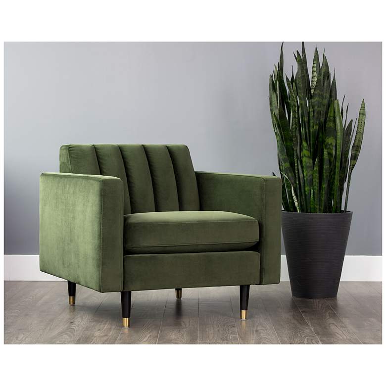 Image 1 Sunpan Yosi Armchair Moss Green