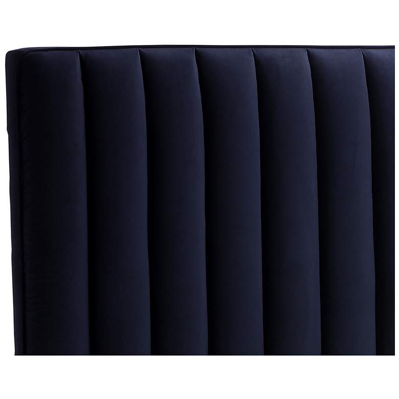 Image 2 Sunpan Yosi Bed Queen Abbington Navy more views