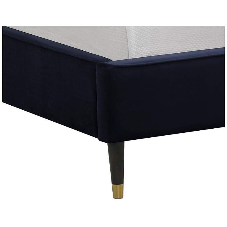Image 3 Sunpan Yosi Bed Queen Abbington Navy more views
