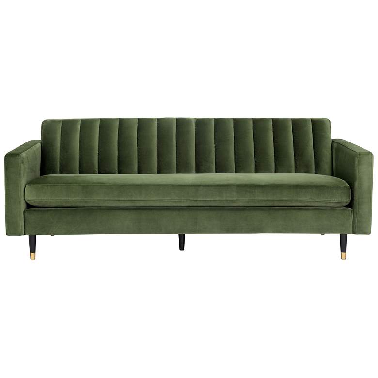 Image 2 Sunpan Yosi Sofa Moss Green more views