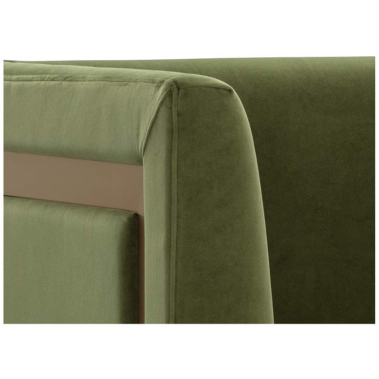 Image 7 Sunpan Yvette Armchair Gold Meg Olive more views