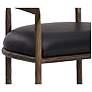 5_Sunpan Zanatta Barstool Charcoal Black Leather more views
