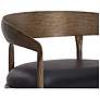 6_Sunpan Zanatta Barstool Charcoal Black Leather more views
