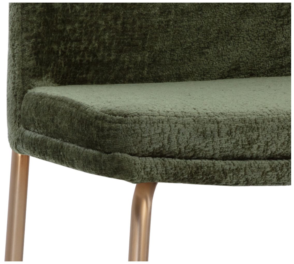 Image 5 Sunpan Zeke Counter Stool Antique Brass Bergen Olive more views