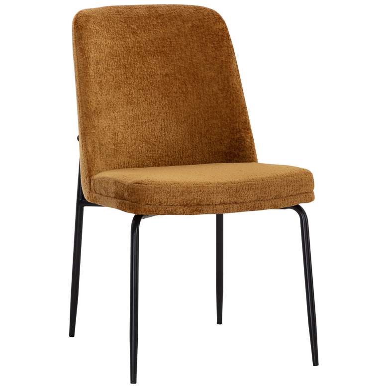 Image 2 Sunpan Zeke Dining Chair Black Bergen Marmalade Set of 2