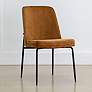 1_Sunpan Zeke Dining Chair Black Bergen Marmalade Set of 2