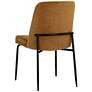 5_Sunpan Zeke Dining Chair Black Bergen Marmalade Set of 2 more views