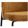 6_Sunpan Zeke Dining Chair Black Bergen Marmalade Set of 2 more views