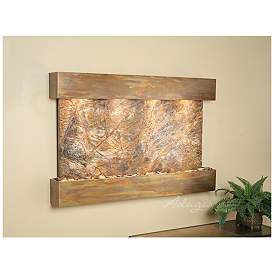 Image1 of Sunrise Springs 35" High Rustic Brown Marble Indoor Fountain