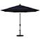 Sunset 11-Foot Navy Fabric Round Market Umbrella