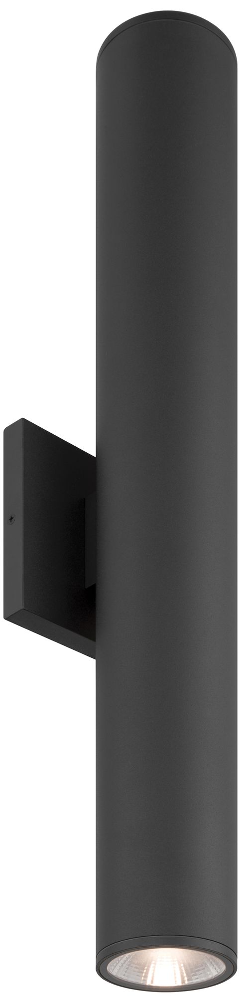Image 4 Sunset 22" High 2-Light Black LED Wall Sconce more views