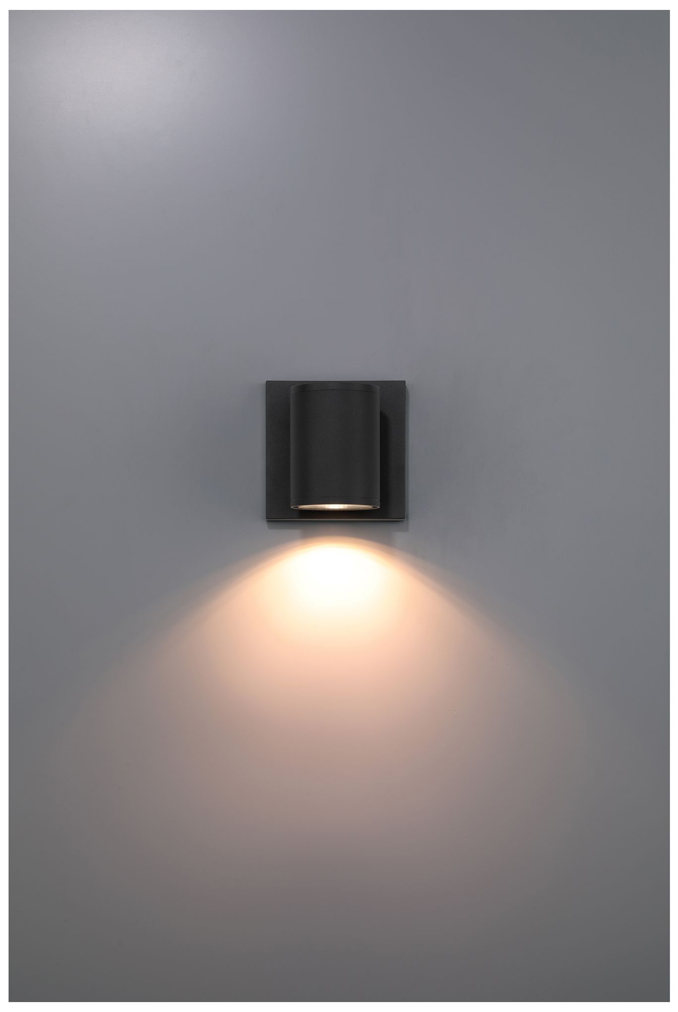 Image 2 Sunset 5" High Black LED Wall Sconce more views