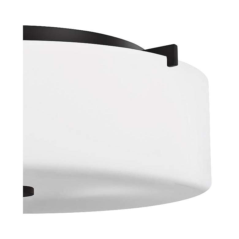 Image 3 Sunset Drive 16" Wide Oil-Rubbed Bronze Flushmount Ceiling Light more views
