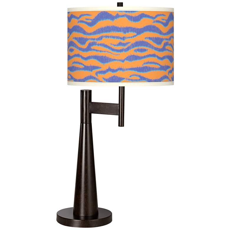 Image 1 Sunset Stripes Giclee Novo Table Lamp