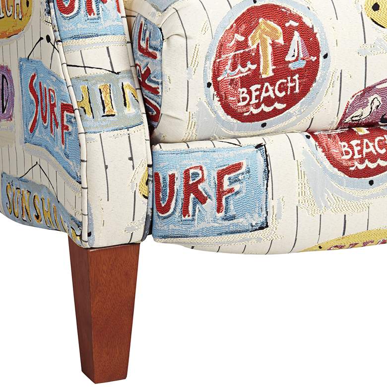 Sunshine Beach 3-Way Coastal Surf Style Recliner Chair more views